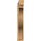 Ekena Millwork Funston Block Rough Sawn Outlooker, Western Red Cedar, 6"W x 30"D x 36"H OUT06X30X36FST05RWR - alternate 3